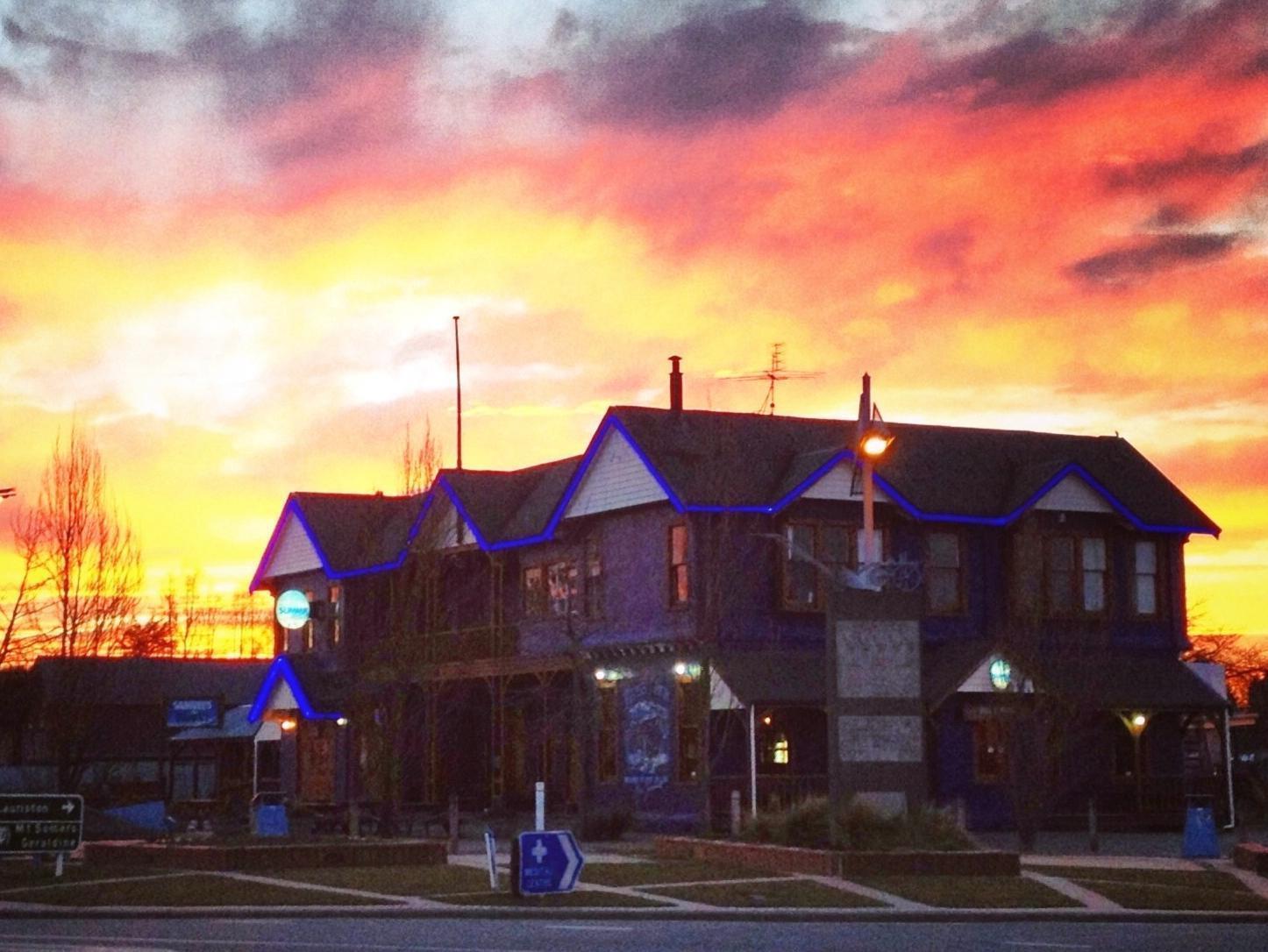 Hotel The Blue Pub Methven Exteriér fotografie
