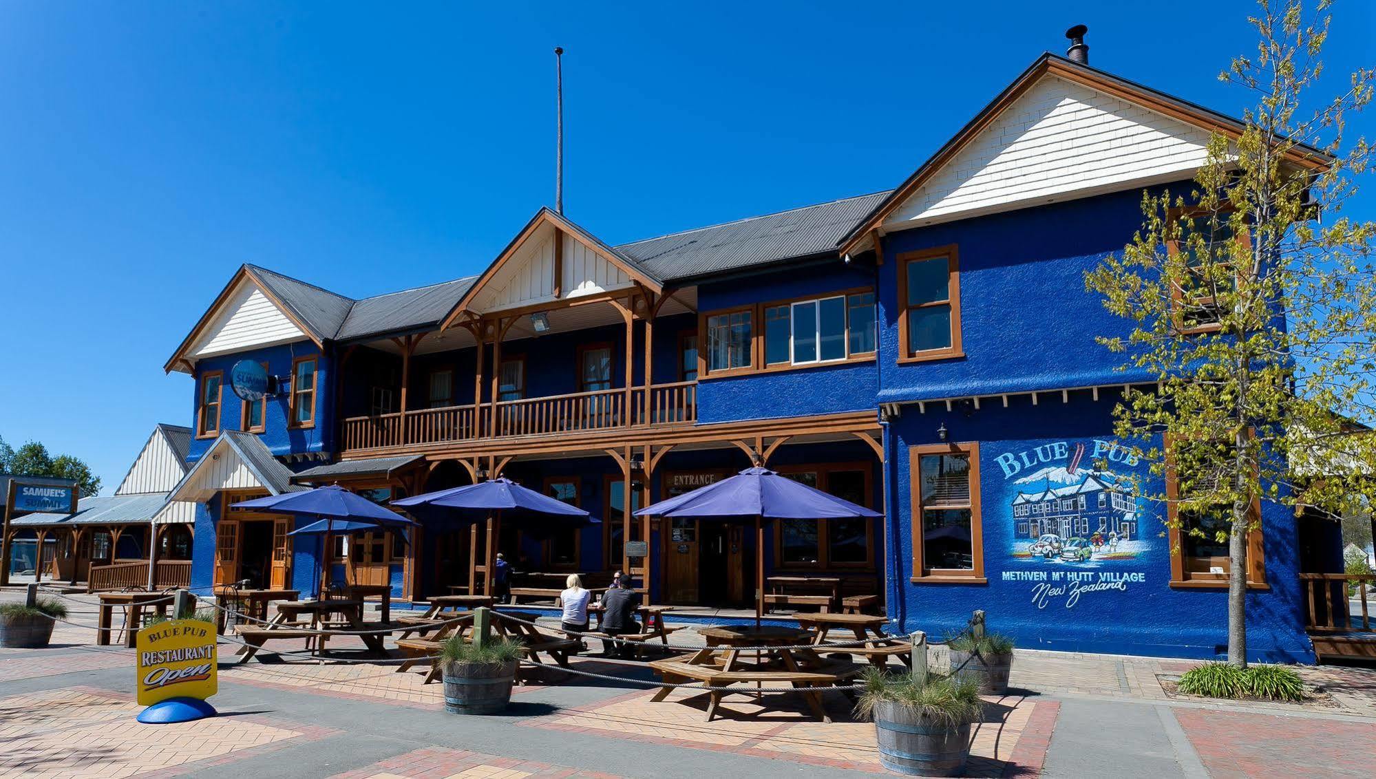 Hotel The Blue Pub Methven Exteriér fotografie